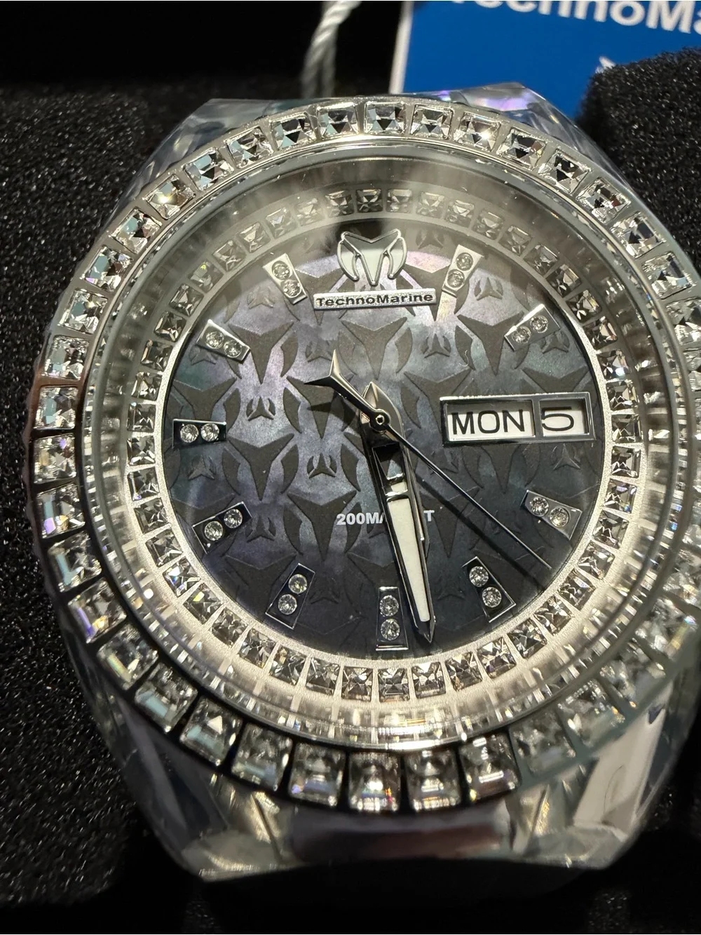 TechnoMarine Cruise Swiss Ronda 517 Caliber Women's Watch w/Mother of Pearl Dial